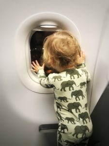 child traveling